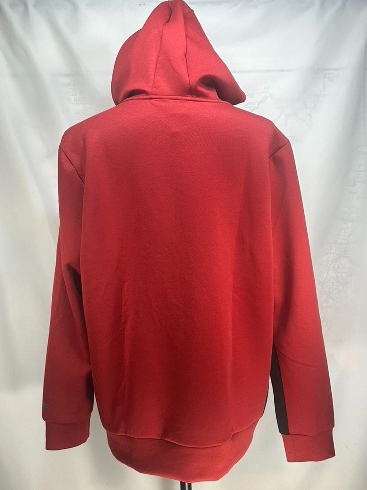 Spyder Spyder Active 1/4 Zip Arm Pocket Drawstring Hoodie Red Men L Size US L / EU 52-54 / 3 - 2 Thumbnail