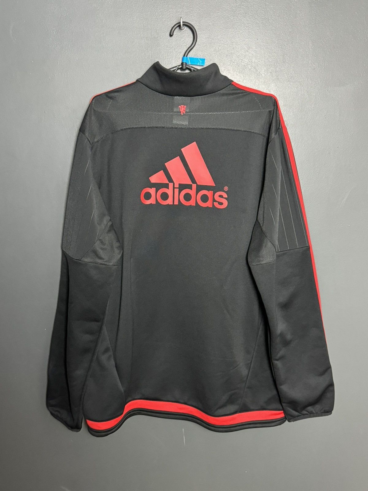 Adidas Manchester United Training Football Jersey Sweatshirt Size US L / EU 52-54 / 3 - 2 Thumbnail