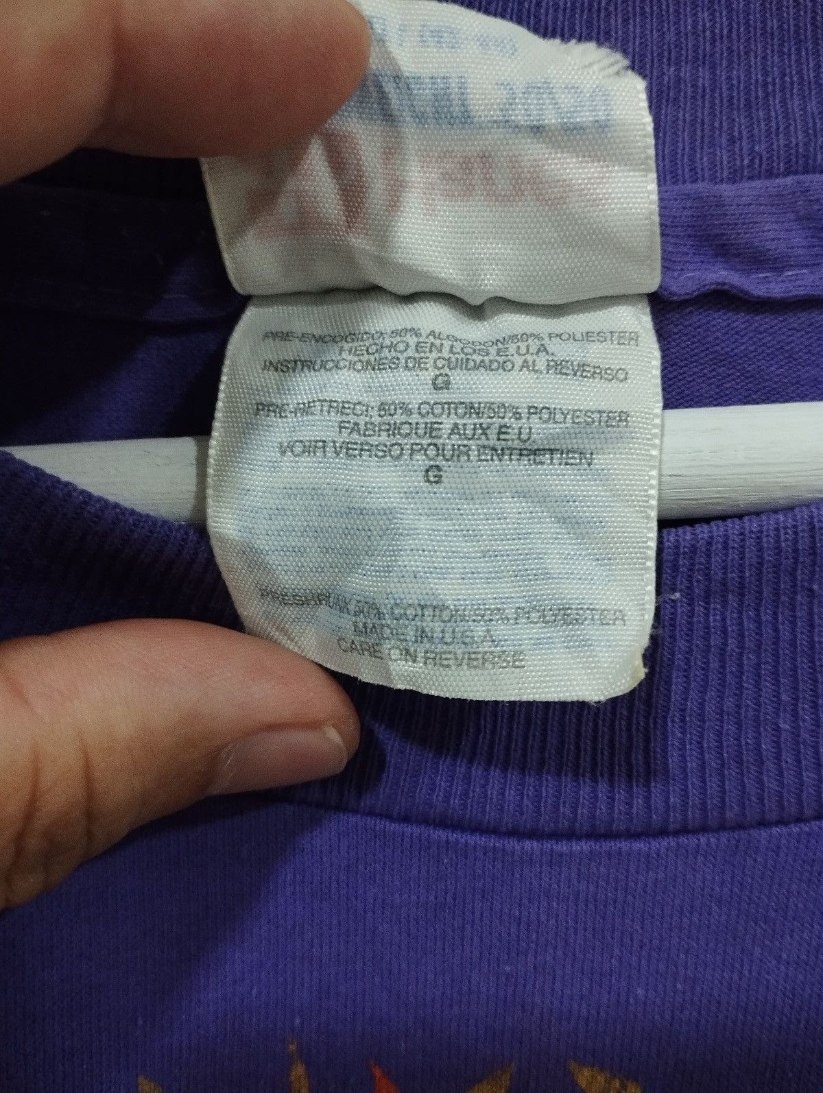 Hanes Vintage Monumental Heritage L T-Shirt Size US L / EU 52-54 / 3 - 10 Thumbnail