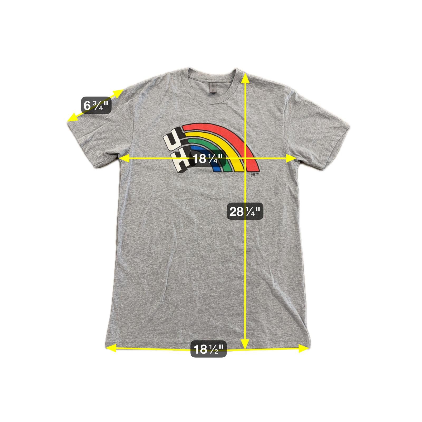 Next Level Apparel University of Hawaii Rainbow Warriors Shirt UH Honolulu - L Size US L / EU 52-54 / 3 - 5 Thumbnail