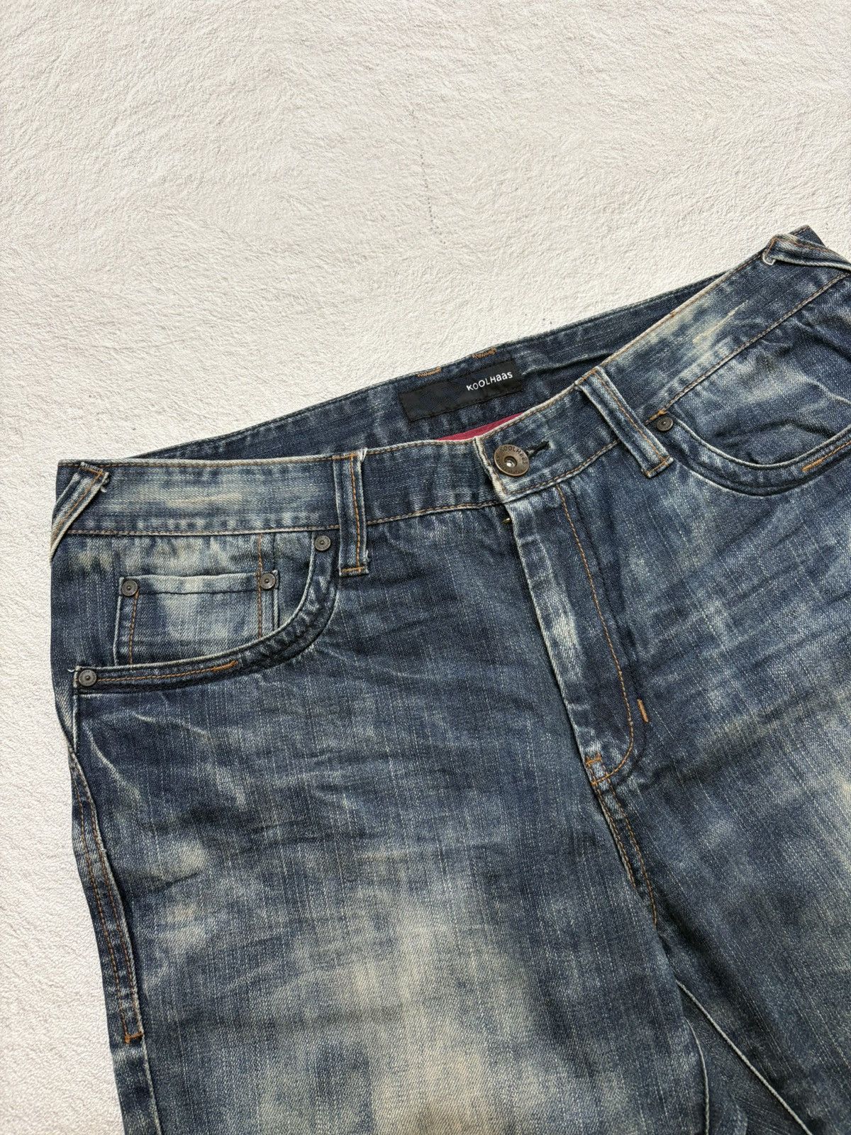 Hysteric Glamour 2000s koolhas japan acid wash denim y2k style Size US 34 / EU 50 - 3 Thumbnail