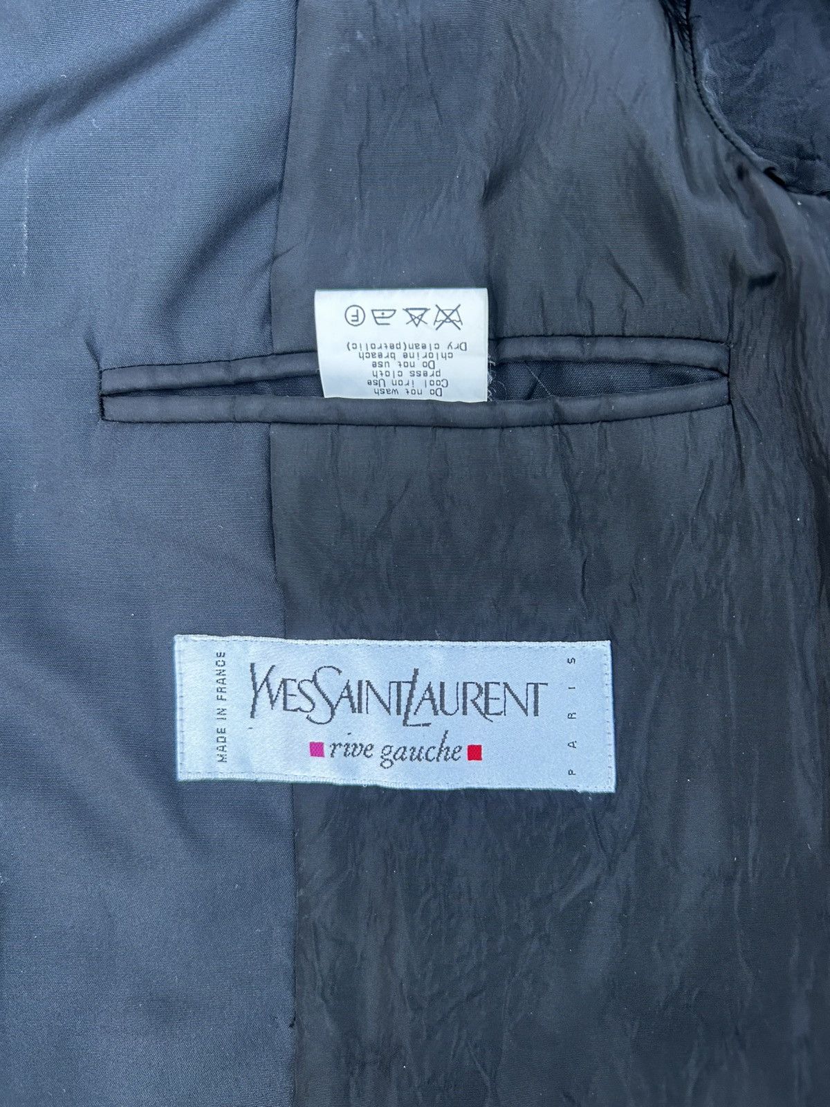 Yves Saint Laurent Yves Saint Laurent Rive Gauche Hedi Duster Size US M / EU 48-50 / 2 - 5 Thumbnail
