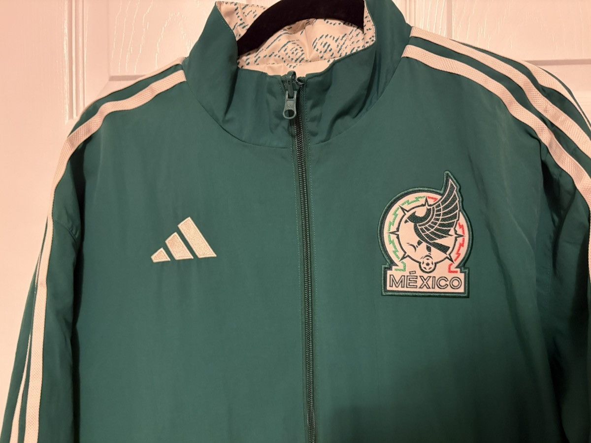 Adidas Mexico Anthem Jacket Reversible 2022 Size US L / EU 52-54 / 3 - 2 Thumbnail