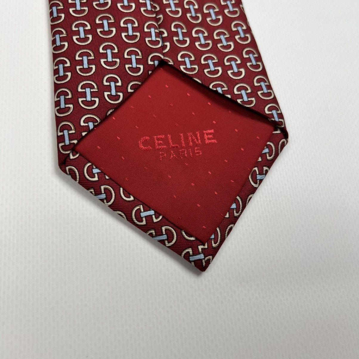 Celine × Vintage Vintage Celine silk printed tie Size ONE SIZE - 3 Thumbnail