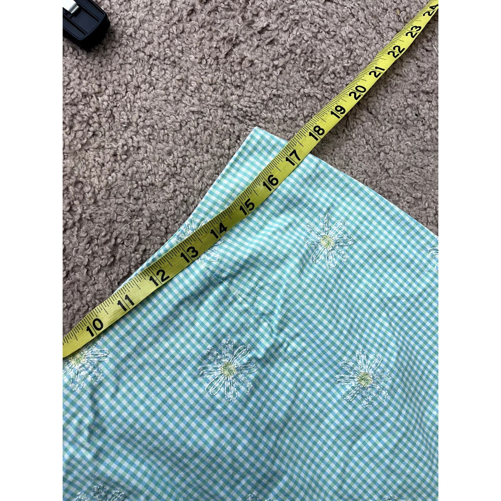 Vintage Vintage Women's Plaid Daisy David Brooks Skirt 14 Size 36" / US 14 / IT 50 - 3 Thumbnail