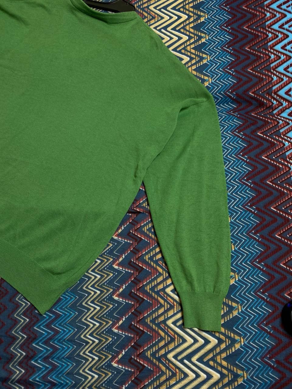 Lacoste Y2K Vintage Streetwear Long Sleeve green Lacoste logo Size US XXL / EU 58 / 5 - 16 Thumbnail