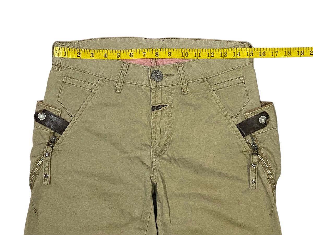 Marithe + Francois Girbaud Marithe Francois Girbaud Double Waist Cropped Pants Size US 30 / EU 46 - 16 Thumbnail