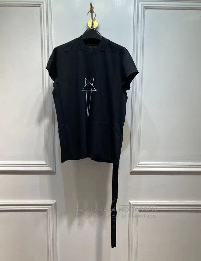 Rick Owens Rick Owens Black Ribbon Short Sleeve Size US XL / EU 56 / 4 - 1 Thumbnail