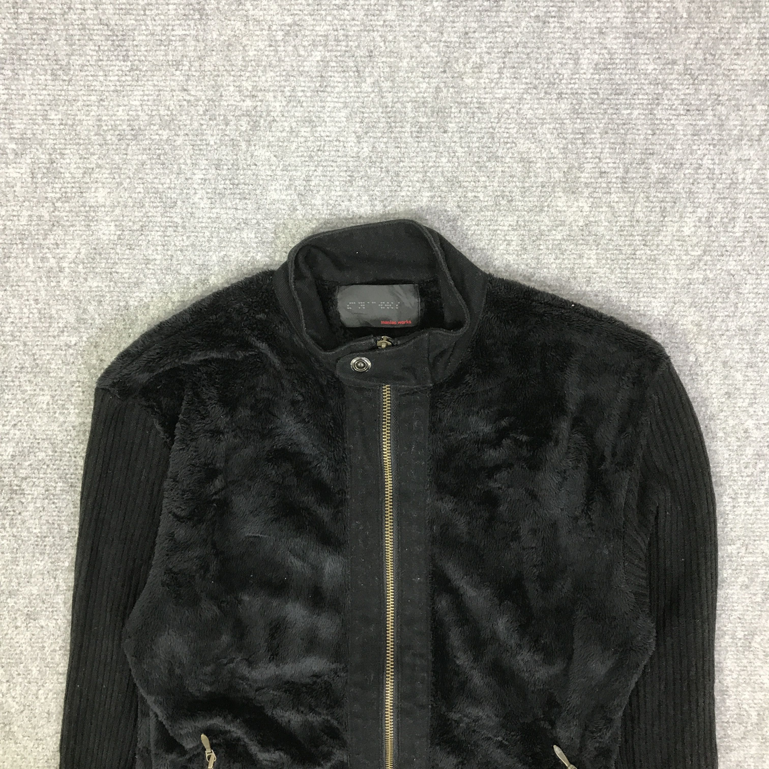 If Six Was Nine JAPAN STYLE MANIAC WORKS SHERPA JACKET K70B24 Size US S / EU 44-46 / 1 - 2 Thumbnail