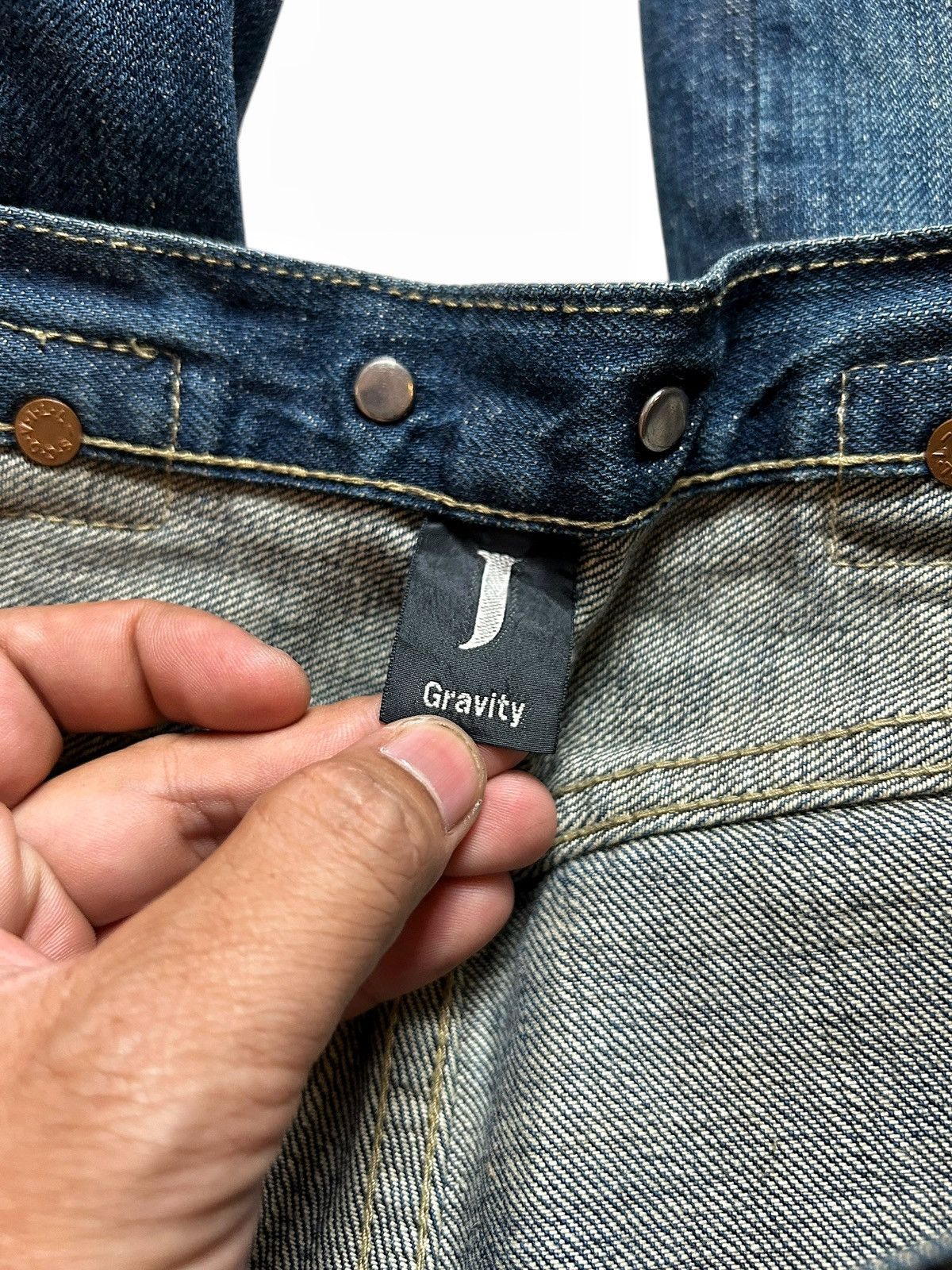 Japanese Brand × Vintage Japanese Brand Repro Denim Pants Lot 1886 Selvedge Pants Size US 34 / EU 50 - 10 Thumbnail