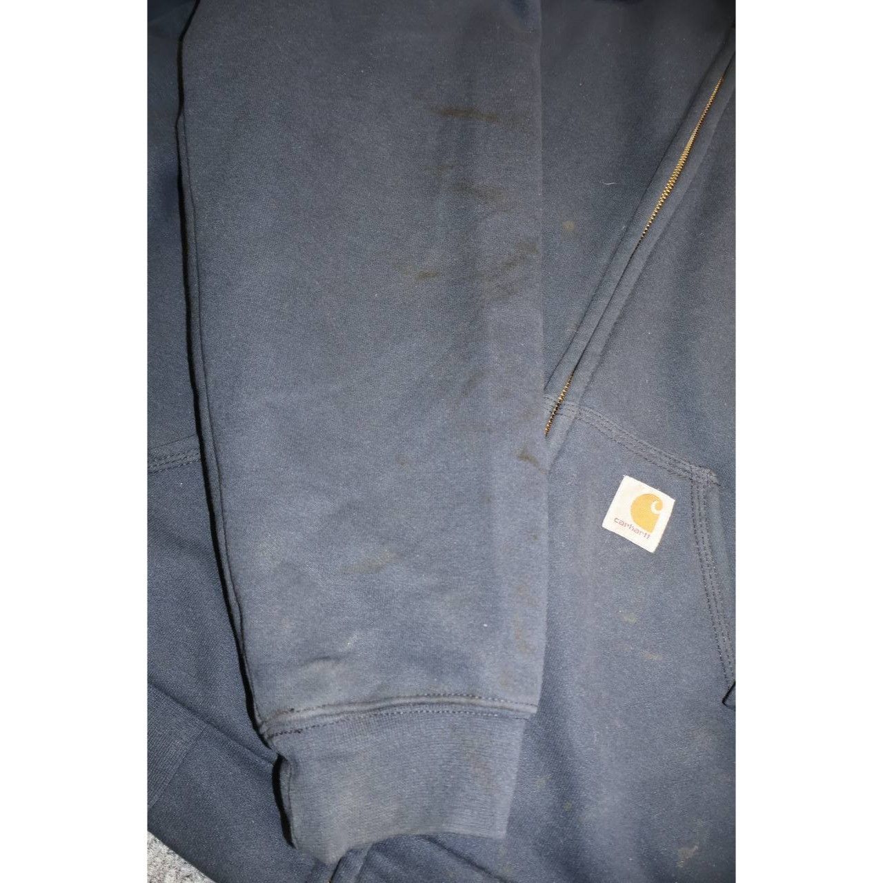 Carhartt Carhartt Rain Defender Thermal Lined Hoodie Mens 2XL Navy Size US XXL / EU 58 / 5 - 8 Thumbnail