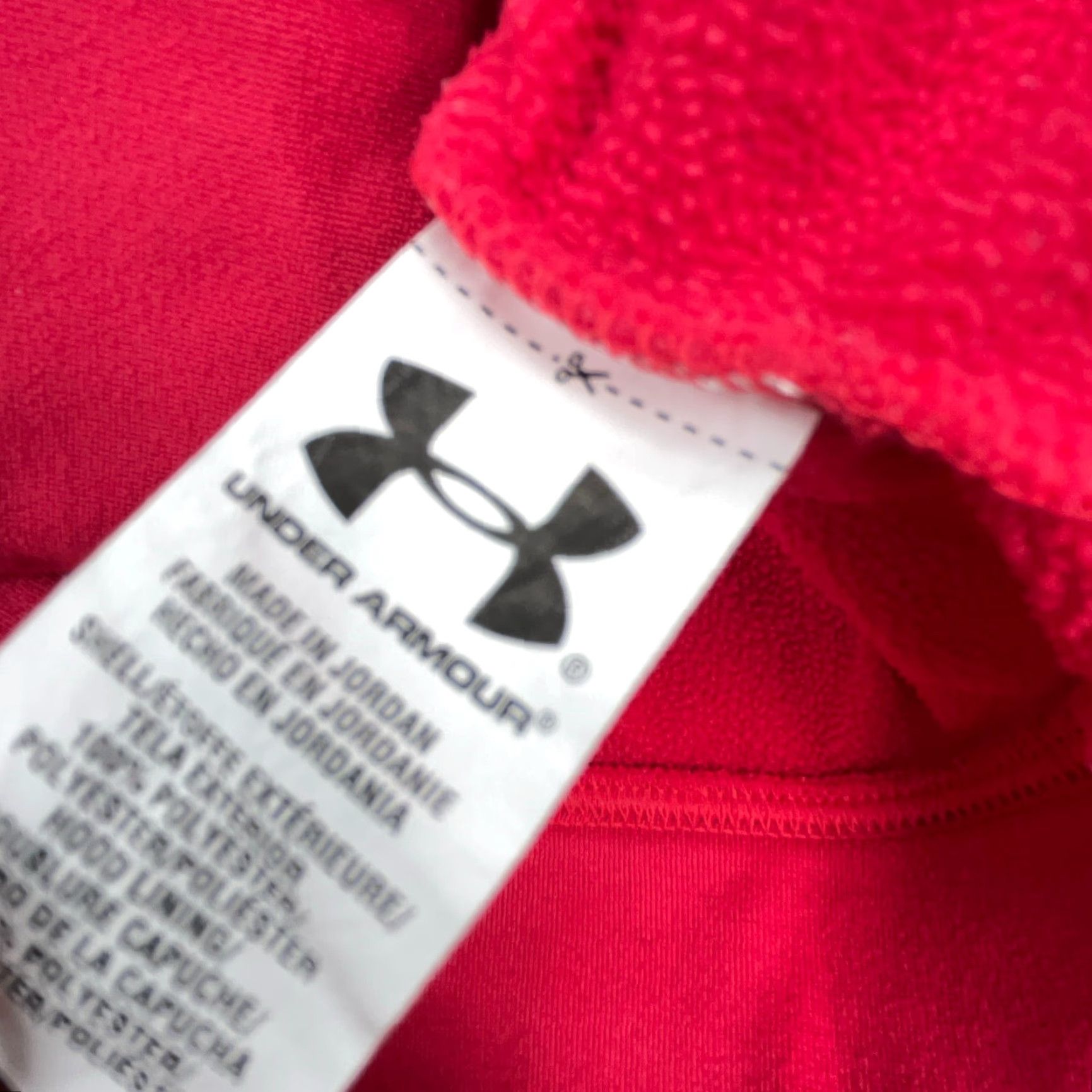Under Armour Under Armour Hoodie Women M Pink Logo Pullover Sweatshirt Fleece All Seasons Raglan Long Sleeve Relaxed Fit Size M / US 6-8 / IT 42-44 - 6 Thumbnail
