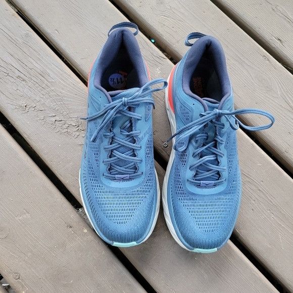 Hoka Hoka One One Bondi 7 Real Teal/Outer Space Running Sneaker Size US 11.5 / EU 44-45 - 4 Thumbnail