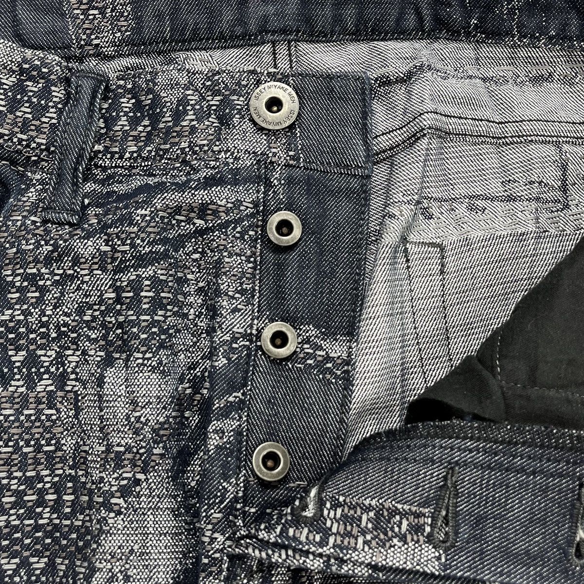 Issey Miyake Archive💥 Vintage Issey Miyake Men Patchwork Boro Jeans Size US 32 / EU 48 - 6 Thumbnail