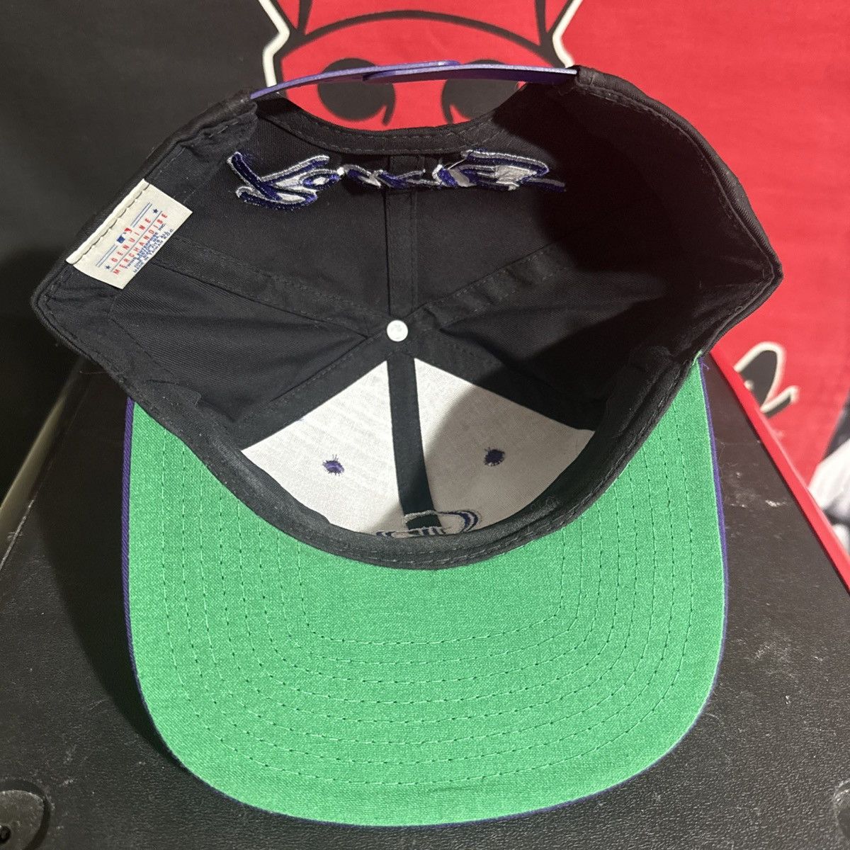 Other VTG Colorado Rockies Snapback Hat Black MLB Twins Enterprise Size ONE SIZE - 5 Thumbnail