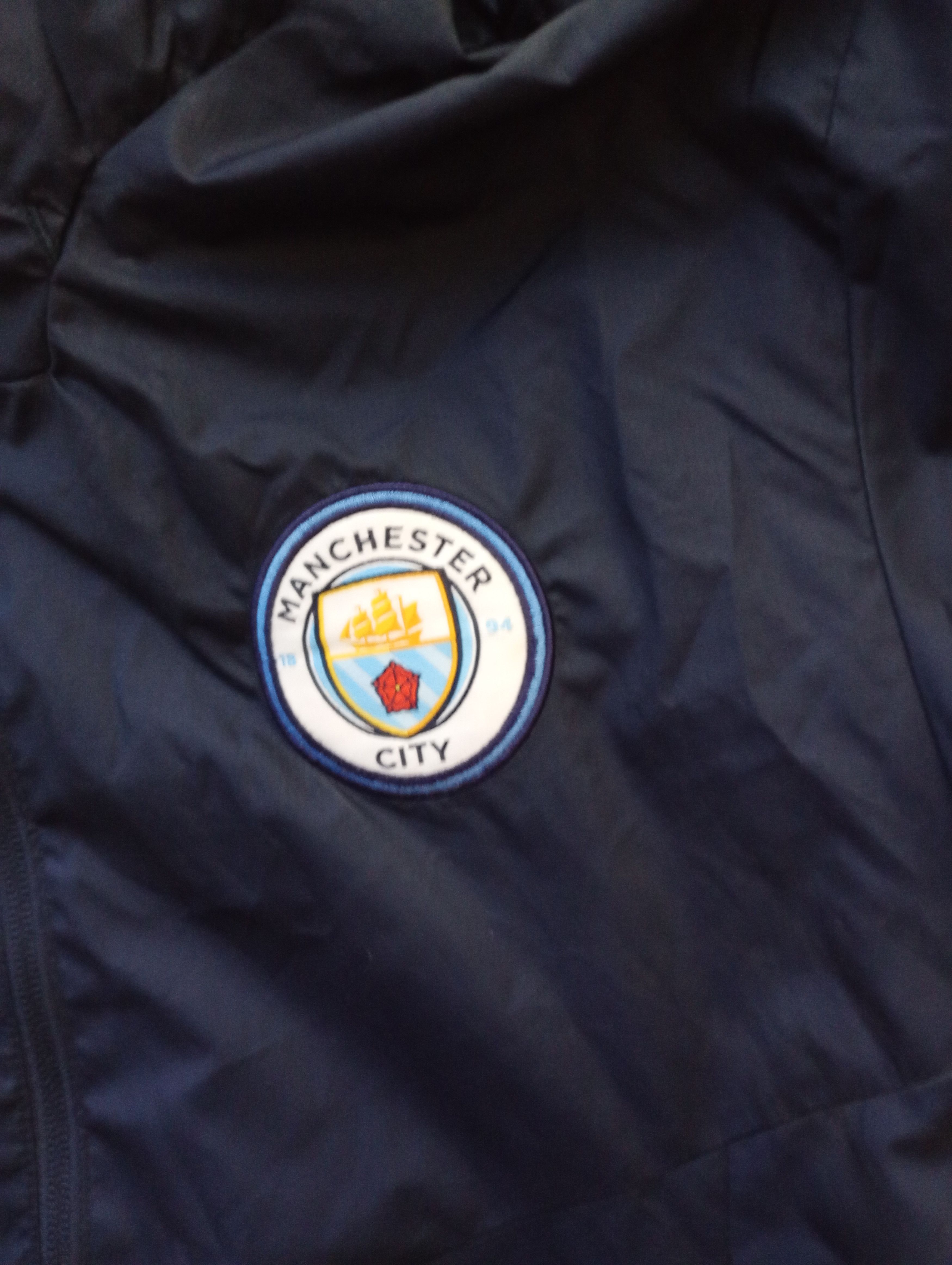 Nike Nike Manchester City Windbreaker Vintage Size US M / EU 48-50 / 2 - 8 Thumbnail