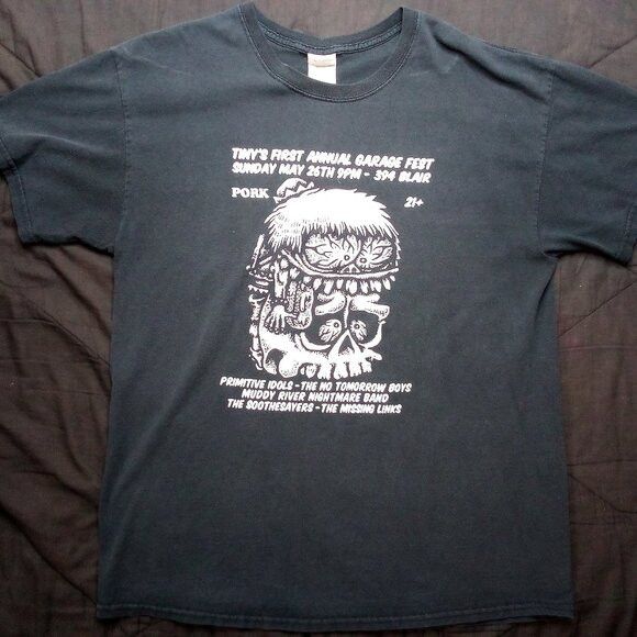 Band Tees Tiny's First Annual Garage Fest Eugene Concert 2013 T-Shirt Size US L / EU 52-54 / 3 - 2 Thumbnail
