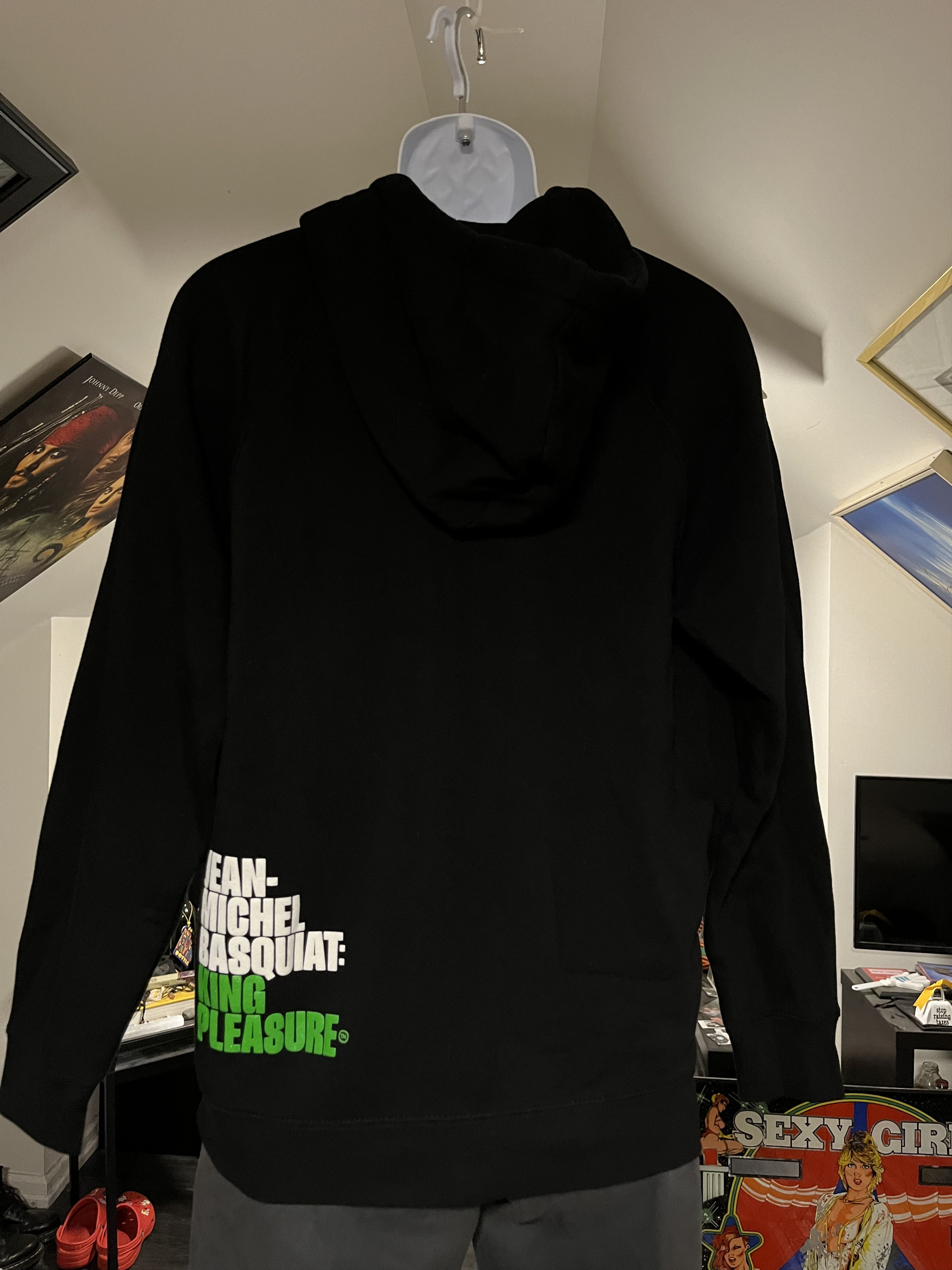 Jean-Michel Basquiat Basquiat Crown Hoodie - Black, King Pleasure Exhibition Size US M / EU 48-50 / 2 - 6 Thumbnail