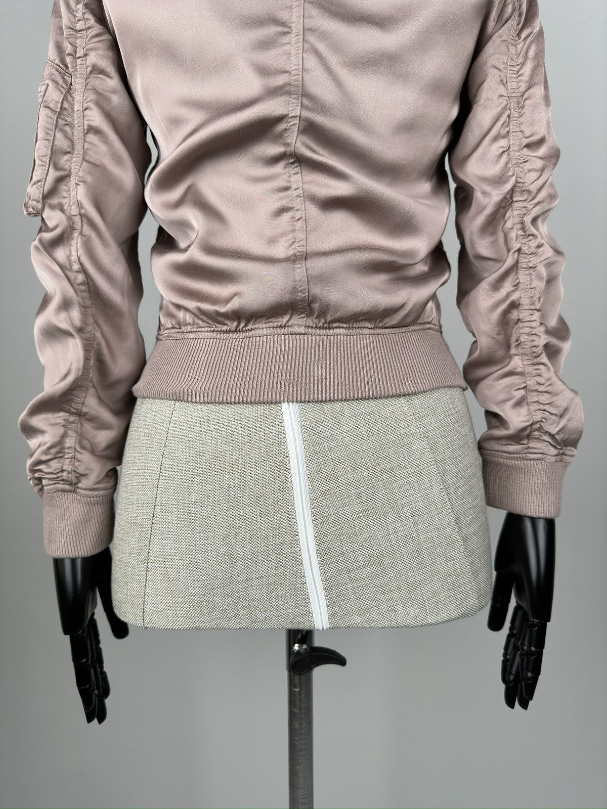 Allsaints ALLSAINTS MA-1 Kuma Bomber Jacket 100% Rayon Size XS / US 0-2 / IT 36-38 - 14 Thumbnail