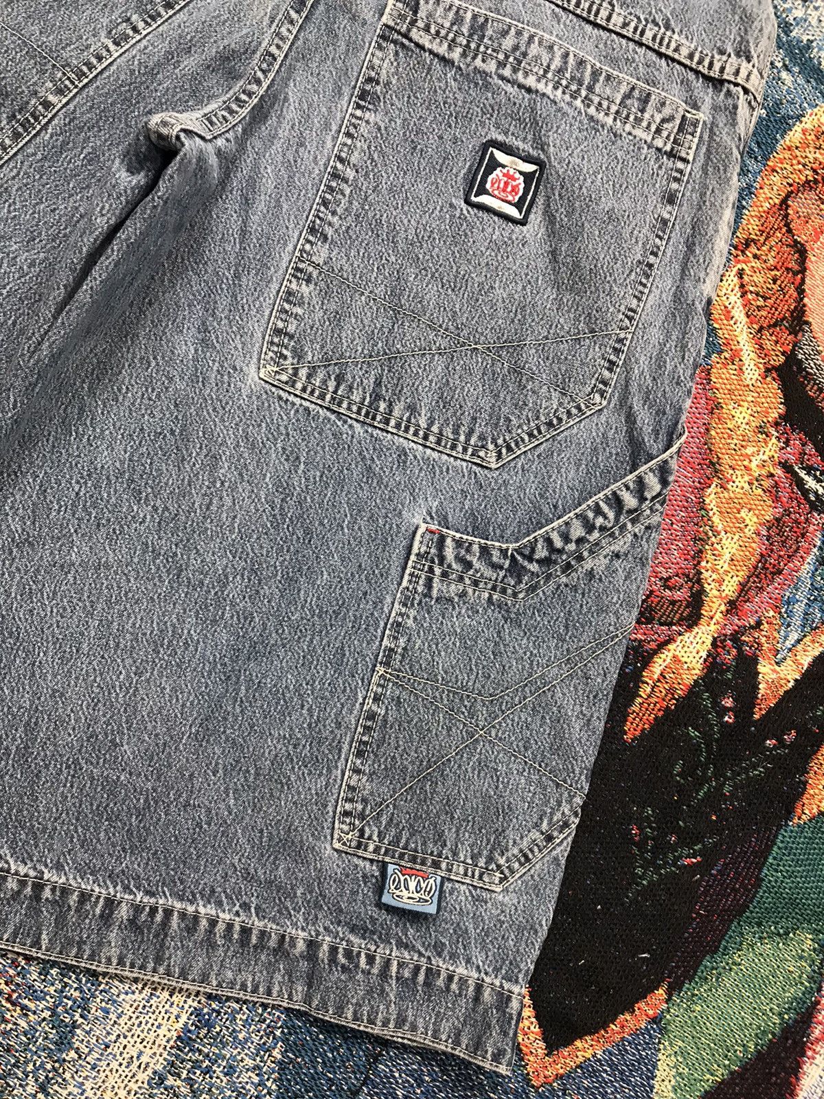 JNCO Vintage Jnco big pocket graffiti jort Size US 38 / EU 54 - 13 Thumbnail