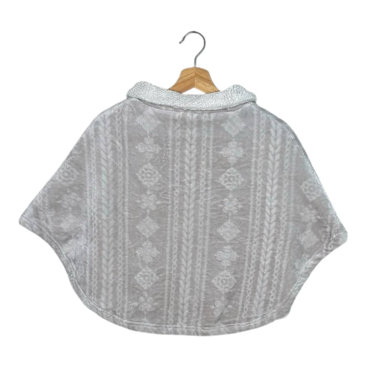 Other Topvalu Japan Fleece Hooded Zip Poncho Cape OS Vintage Mint Size US S / EU 44-46 / 1 - 2 Thumbnail