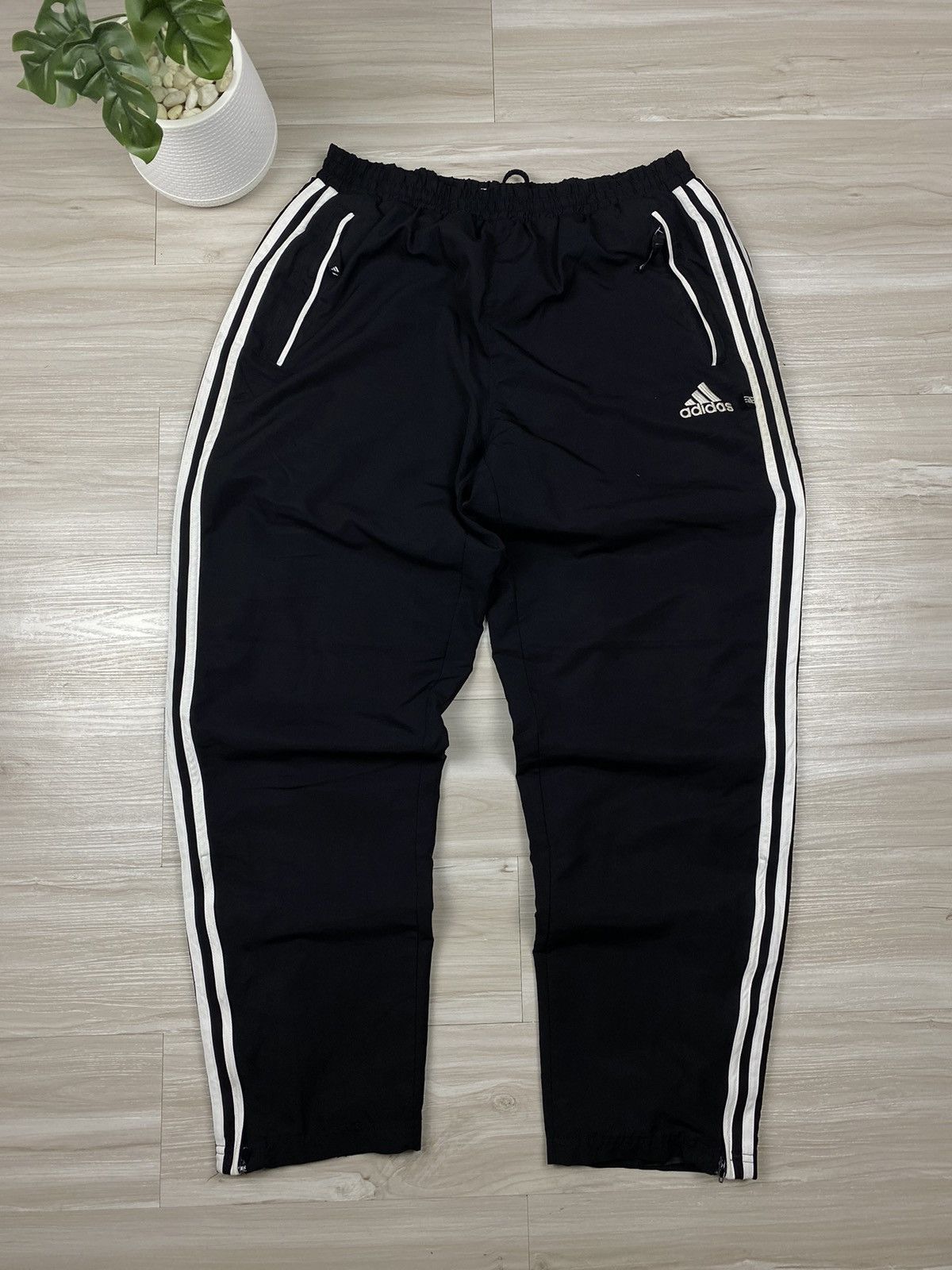 Adidas × Vintage Adidas Nylon Y2K Vintage Track Pants Drill Track Size US 32 / EU 48 - 2 Thumbnail