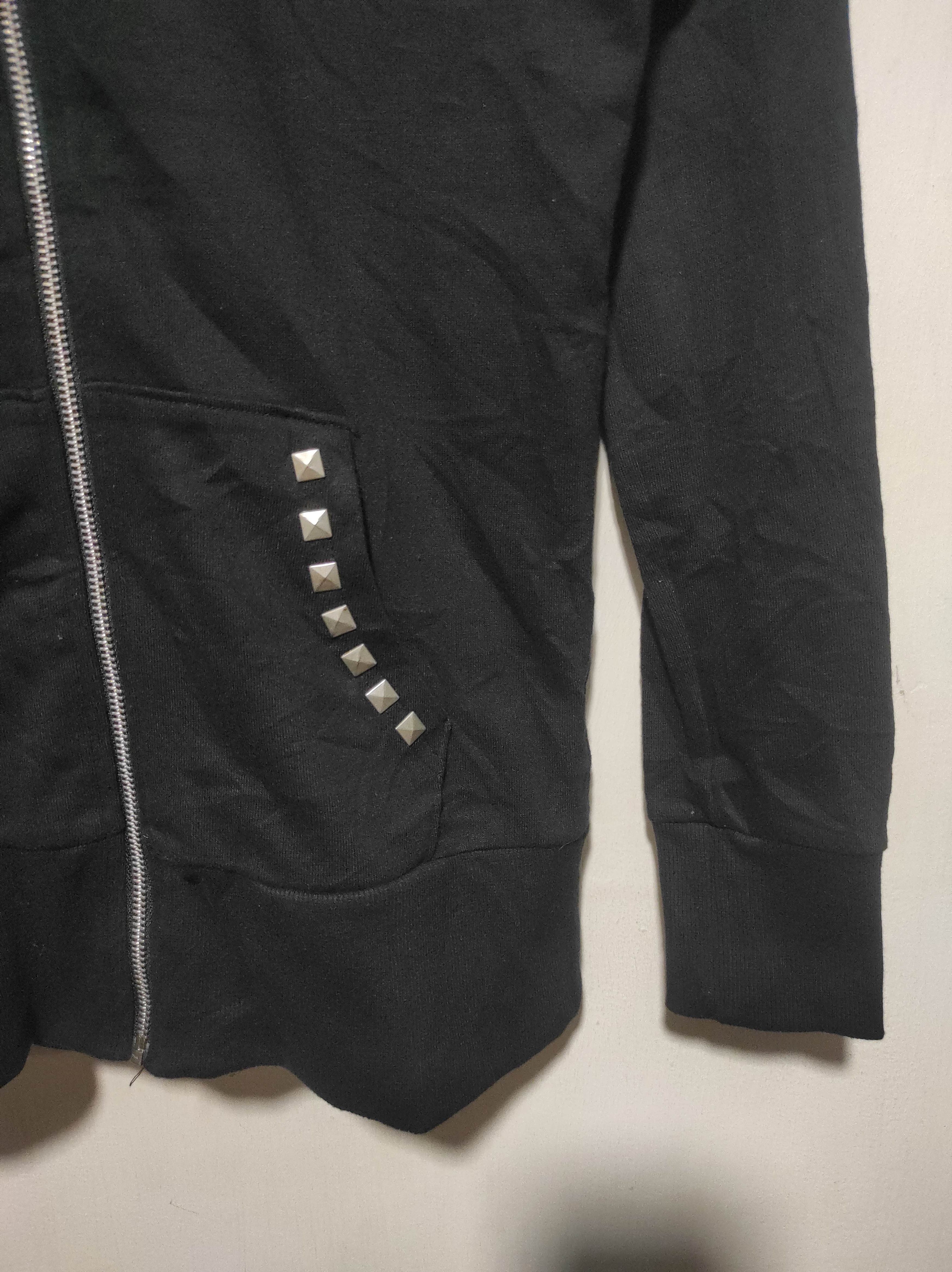 Le Grande Bleu (L.G.B.) Glad News Skull studed Zip Fur Hoodie LGB IfSixWasNine style Size US S / EU 44-46 / 1 - 8 Thumbnail
