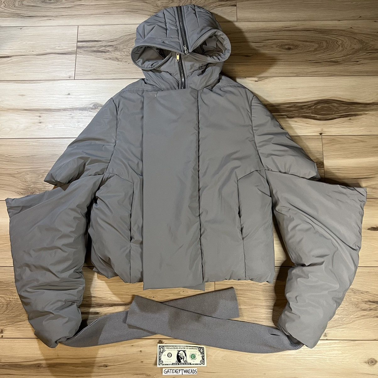 Rick Owens FW22 Strobe Reflex Gauntlet Jacket | Grailed