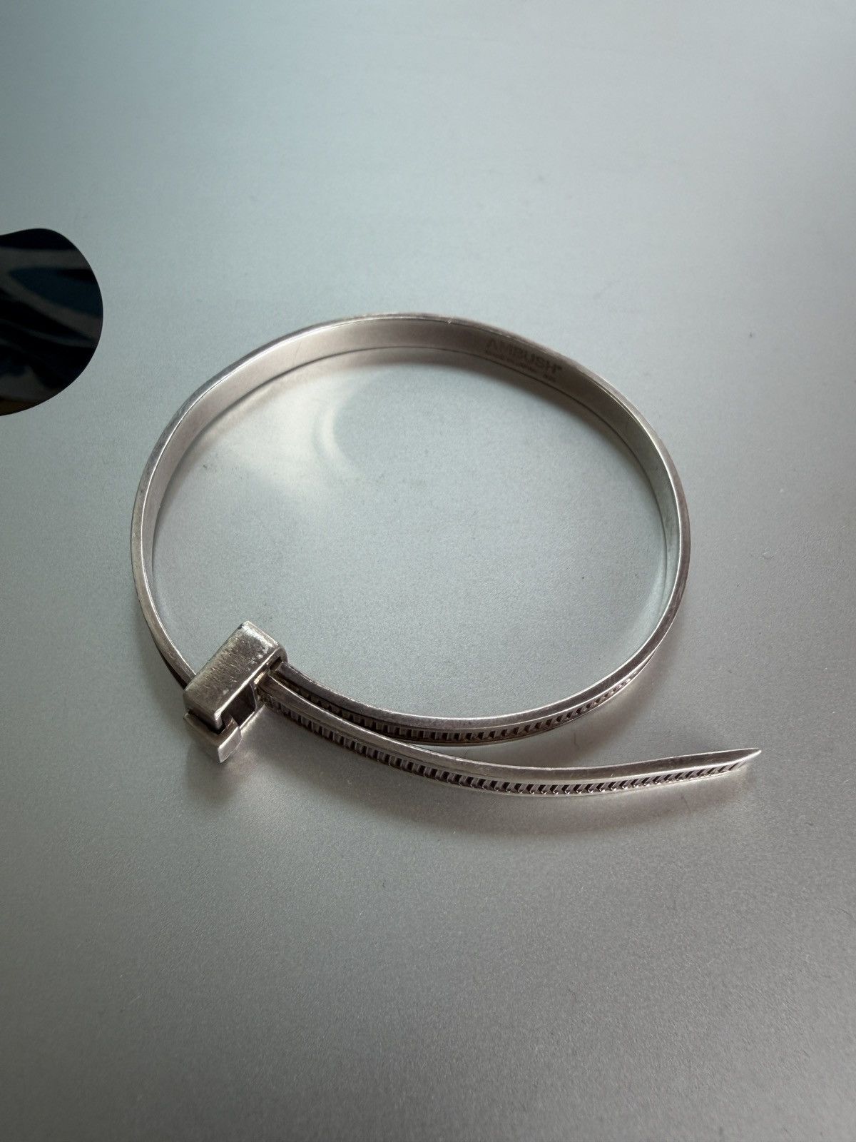 Ambush Design AMBUSH Zip Tie sterling 18silver Bracelet .925 Size ONE SIZE - 1 Thumbnail