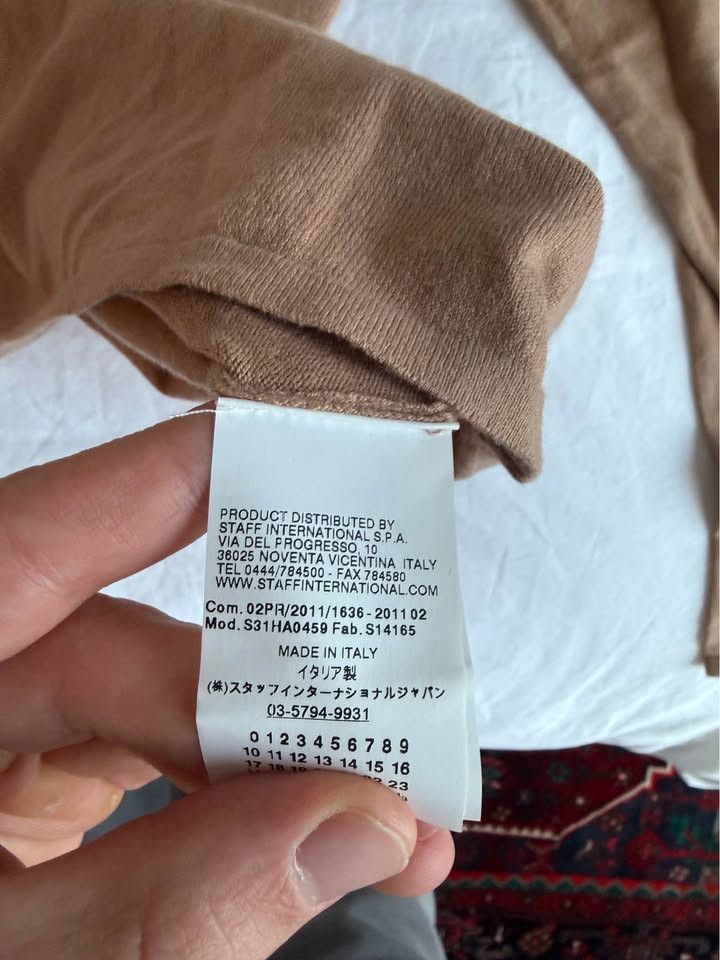 Maison Margiela maison margiela camel sweater (womens, M) Size M / US 6-8 / IT 42-44 - 2 Thumbnail