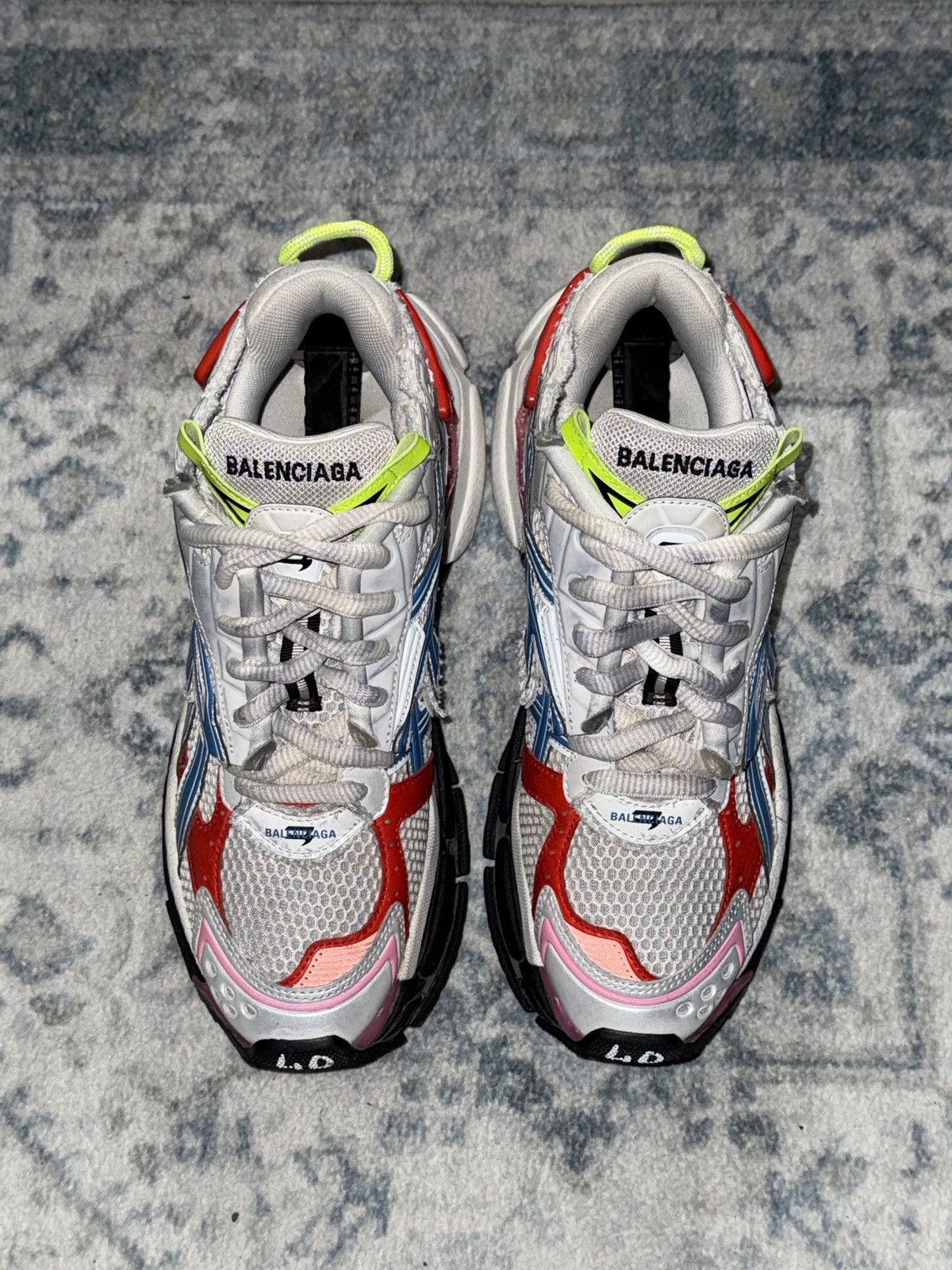 Balenciaga Balenciaga Runner Multicolour Size US 7 / EU 40 - 5 Thumbnail