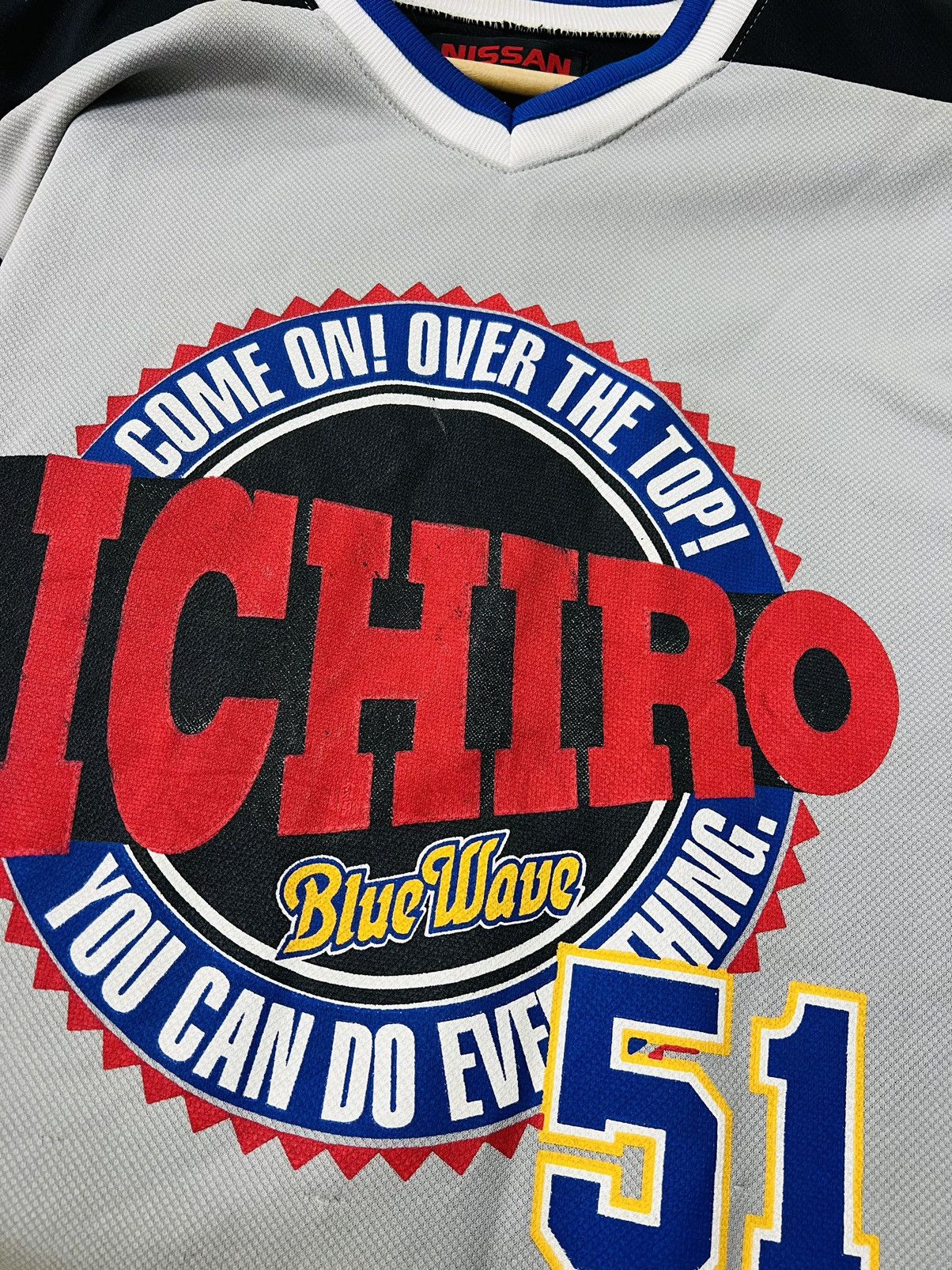 Vintage Vintage Nissan Ichiro 51 Raglan Jersey Size US XL / EU 56 / 4 - 7 Thumbnail