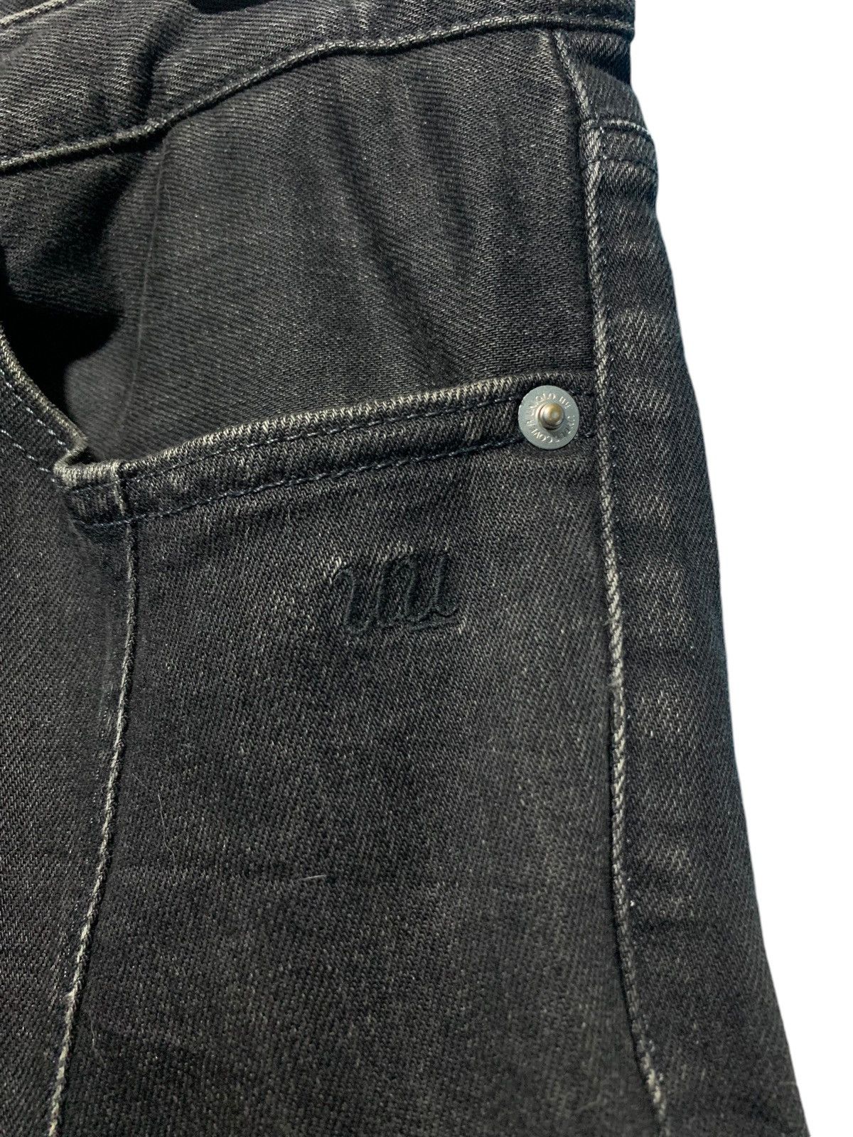 Jun Takahashi Undercover uniqlo side zipper pocket raw hem jeans Size US 32 / EU 48 - 4 Thumbnail