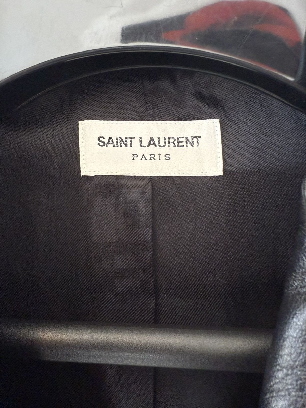 Saint Laurent Paris SS19 Saint Laurent Runway Western Leather Jacket Size US M / EU 48-50 / 2 - 13 Thumbnail