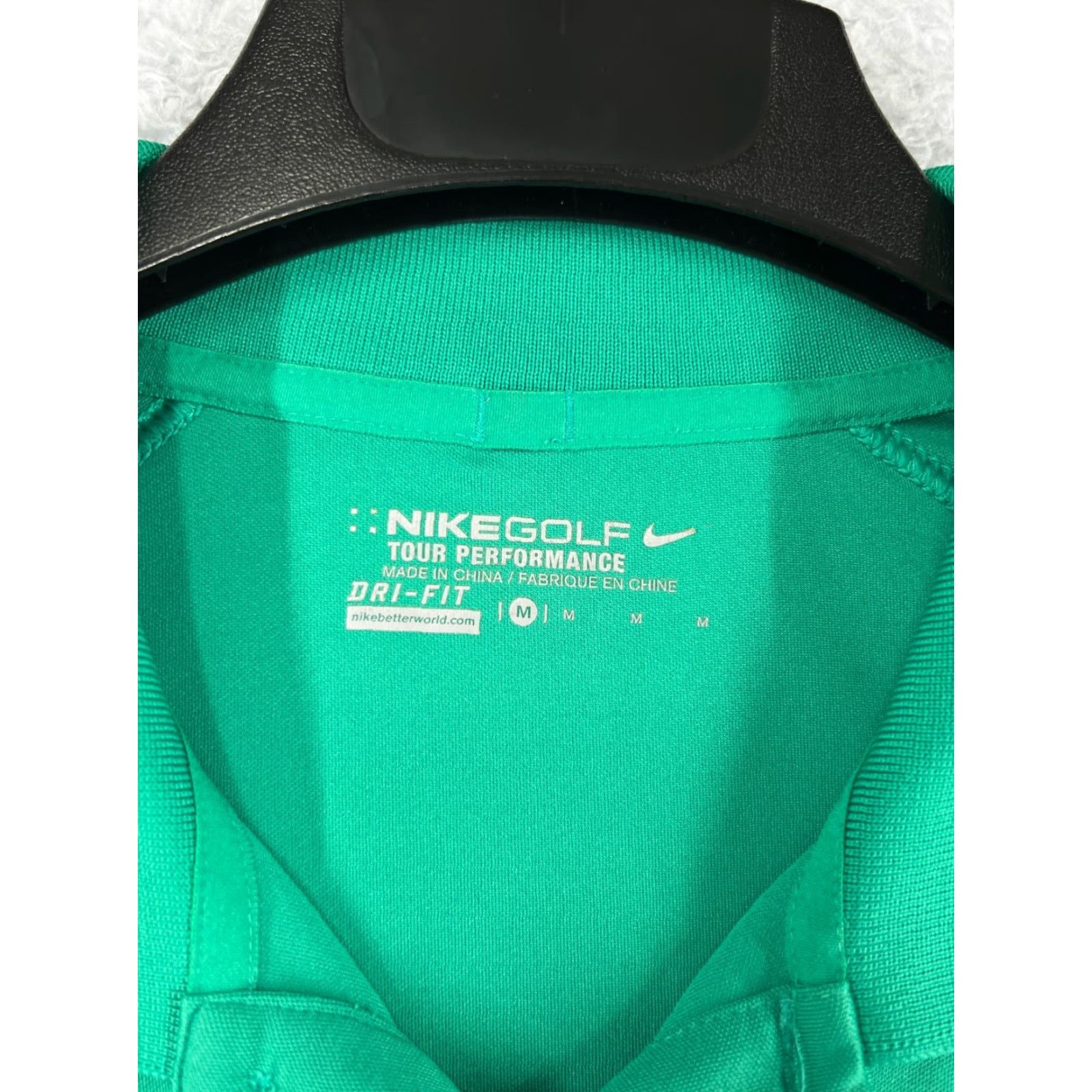 Nike Nike Tour Performance Polo Shirt Mens M Green Dri-Fit Golf Casual Short Sleeve 100% Polyester Mens Polo Size US M / EU 48-50 / 2 - 3 Thumbnail