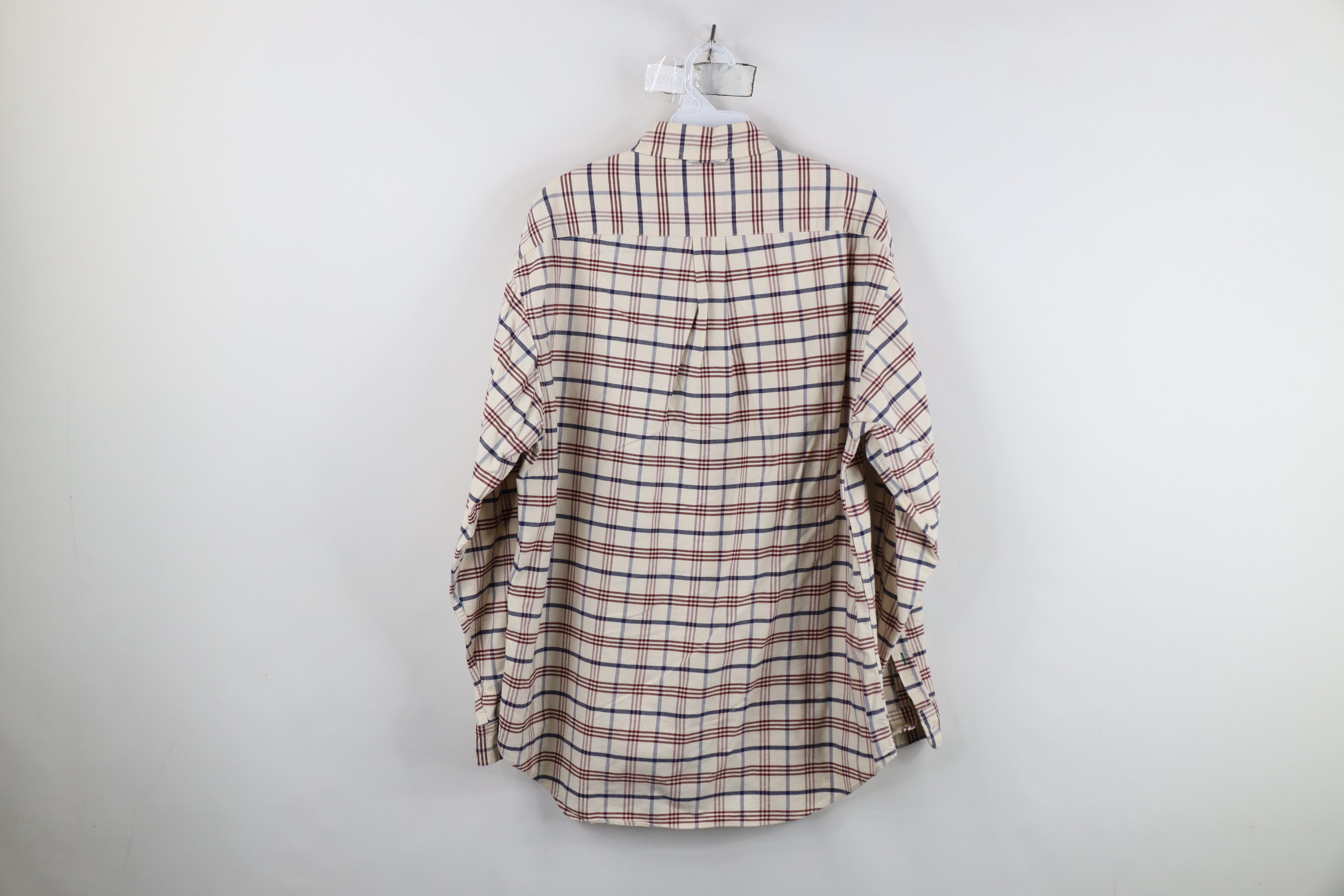 Tommy Hilfiger Vintage 90s Tommy Hilfiger Cotton Oxford Button Down Shirt Size US M / EU 48-50 / 2 - 9 Thumbnail