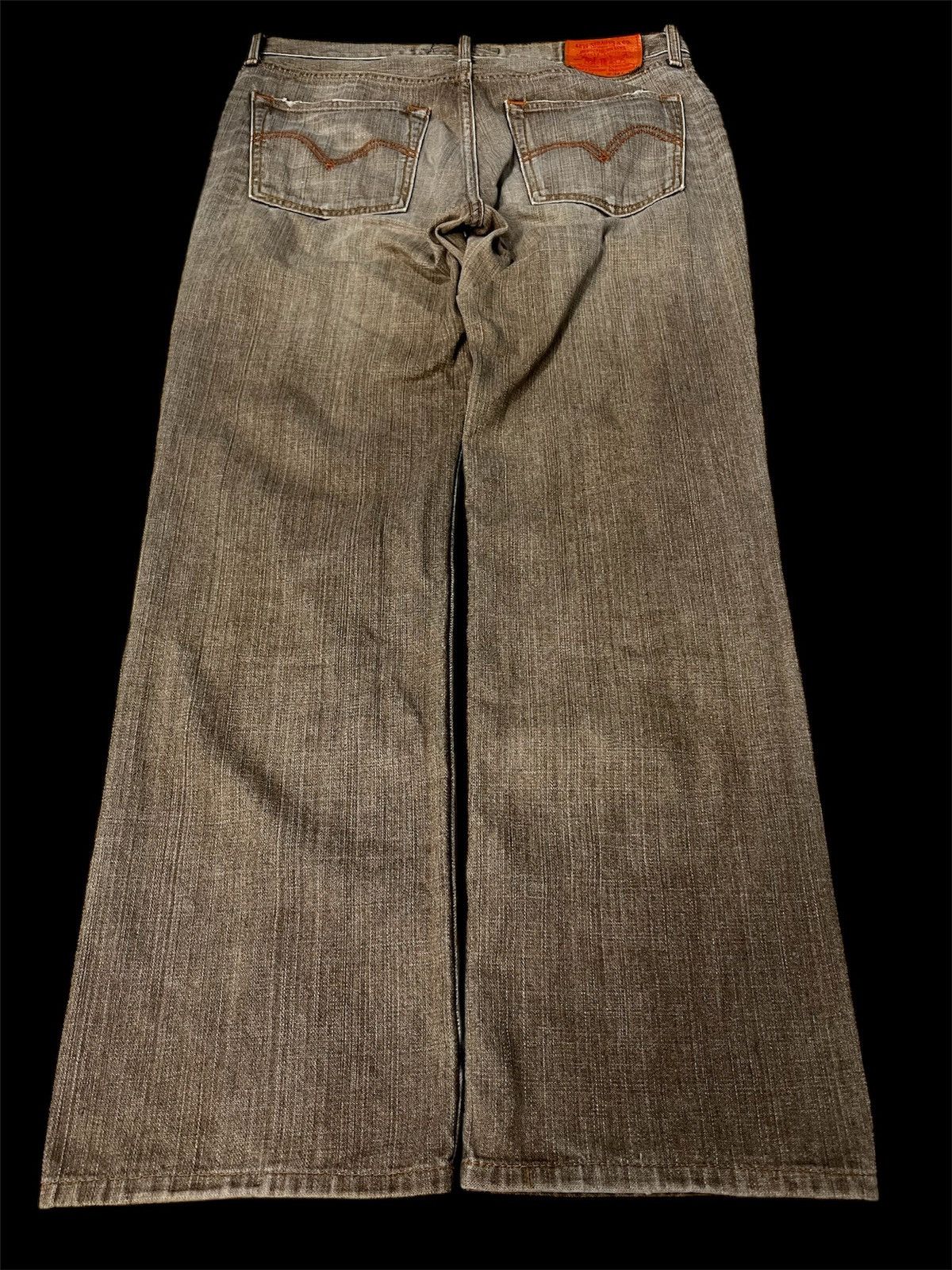 Levi's 💥BAGGY💥VINTAGE LEVIS 502 BROWN JEANS VERY RARE Size US 33 - 2 Thumbnail