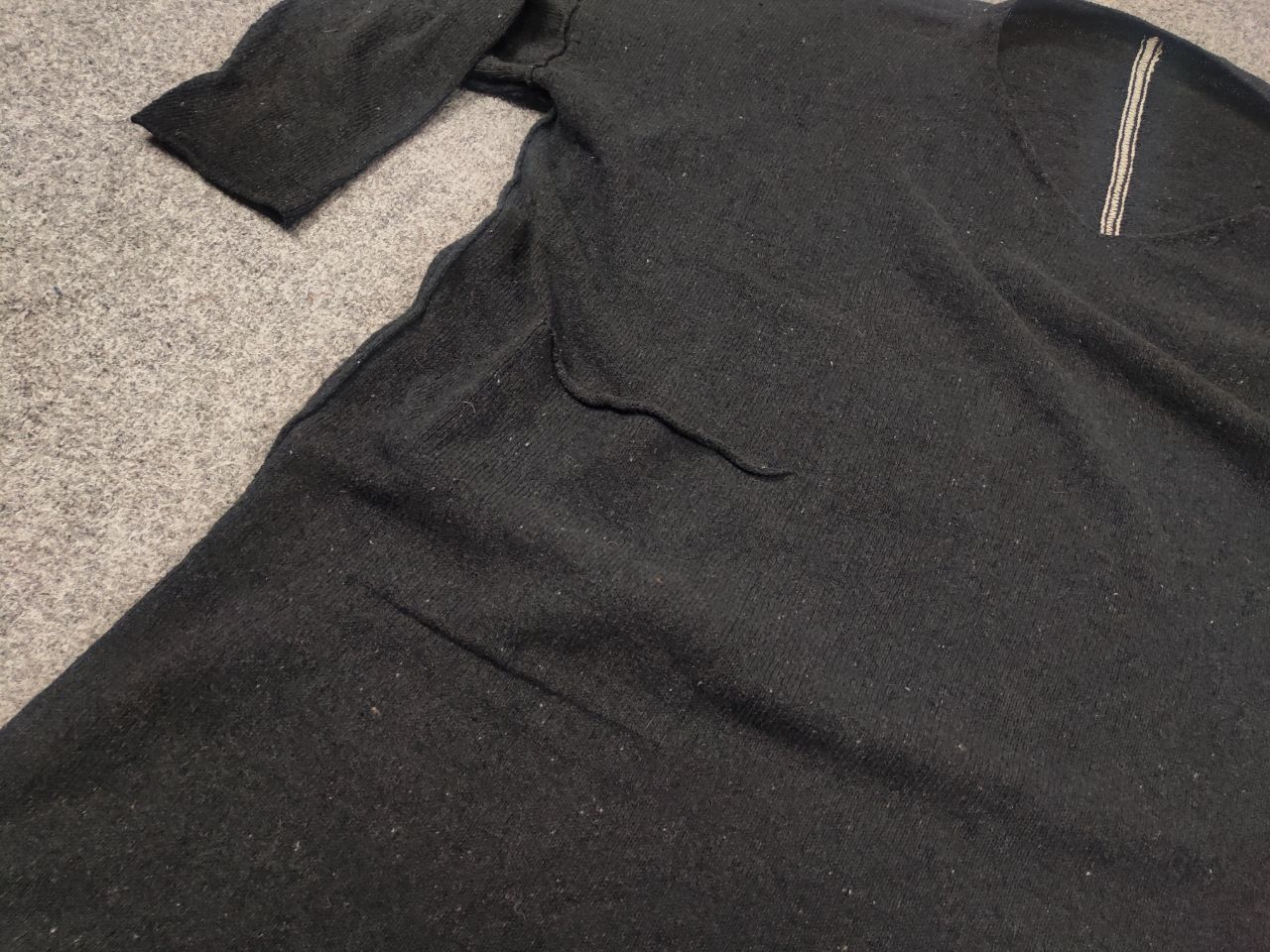 Rundholz Studio b3 Design Amelsa Mud Dark Oversized Knit Tunic Cotton Size S / US 4 / IT 40 - 12 Thumbnail