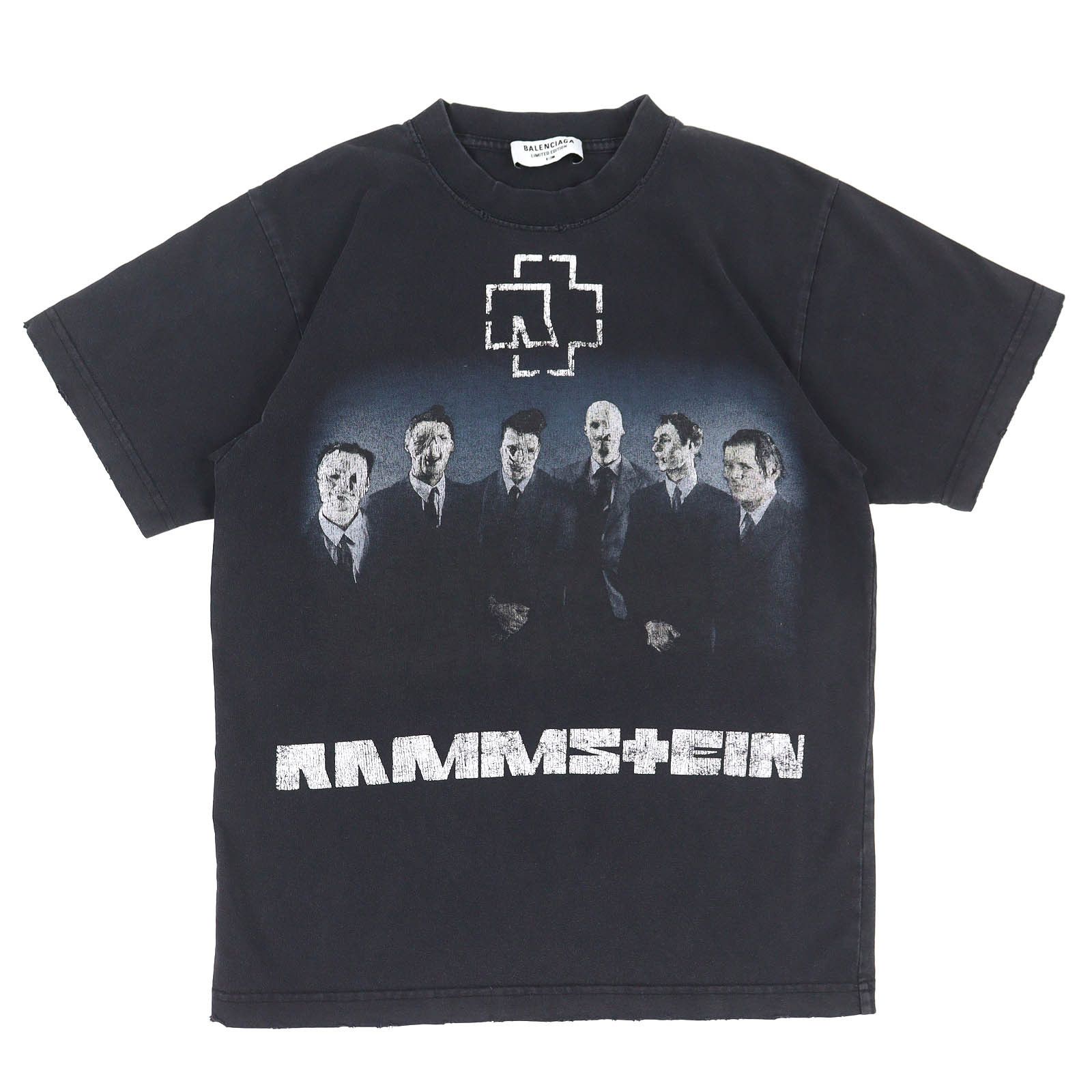 Balenciaga Balenciaga Balenciaga RAMMSTEIN Cotton T shirt Textile T-Shirts 670943 DUTY FREE for USA Size ONE SIZE - 1 Thumbnail