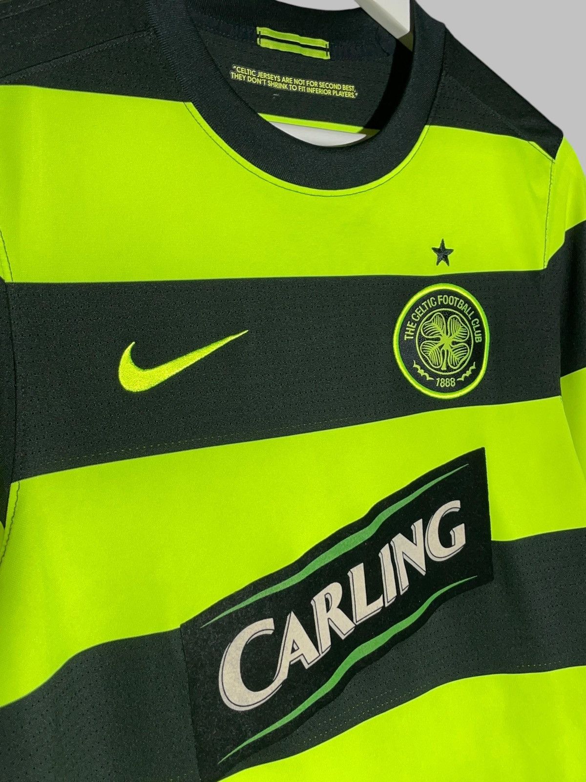 Nike × Vintage Celtic FC Nike 2009/10 Away Vintage Football Long Sleeve Size US S / EU 44-46 / 1 - 3 Thumbnail