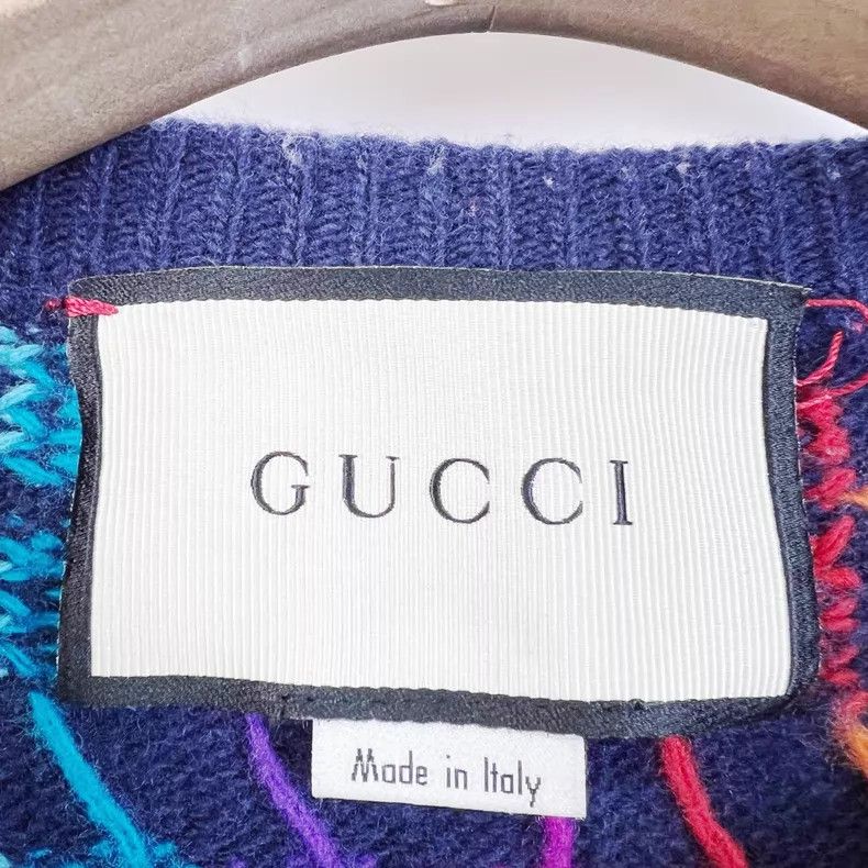 Gucci Gucci Rainbow neon wool knitwear Size US XS / EU 42 / 0 - 4 Thumbnail