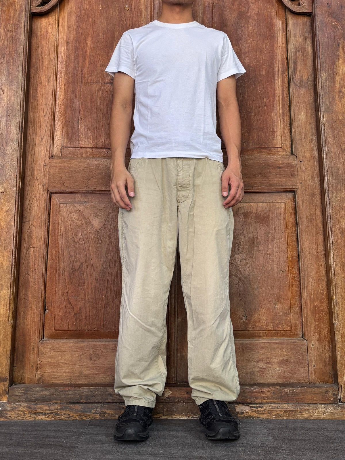 Comme des Garcons SHIRT Light Cotton Trousers - 31” Size US 31 - 1 Thumbnail