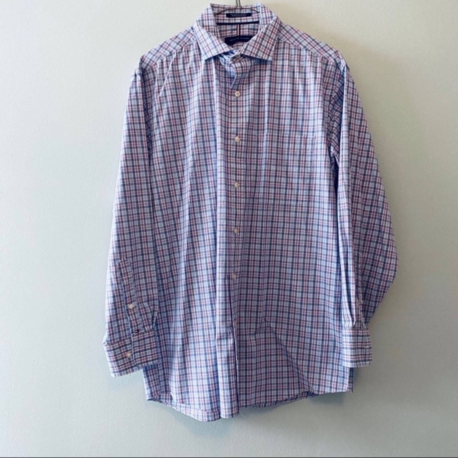 Tommy Hilfiger Tommy Hilfiger purple plaid button down Size US M / EU 48-50 / 2 - 7 Thumbnail