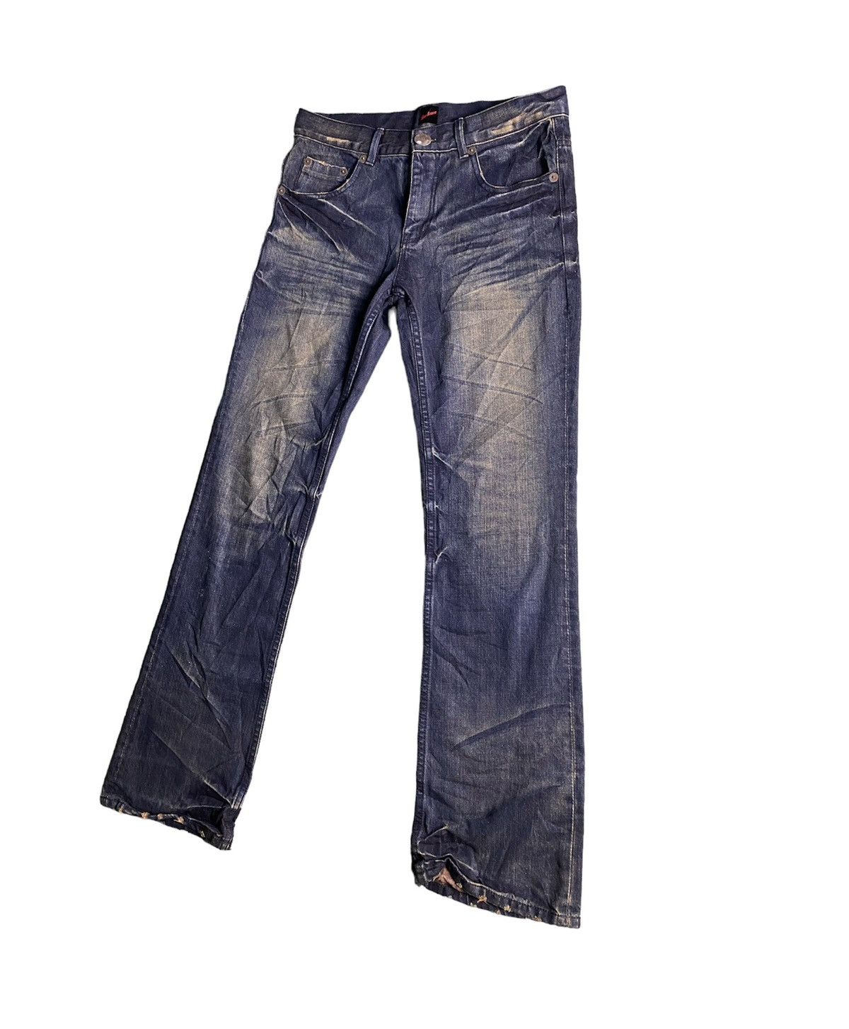 Hysteric Glamour Rare Jack Rose Faded cat whiskers Denim Size US 34 / EU 50 - 2 Thumbnail