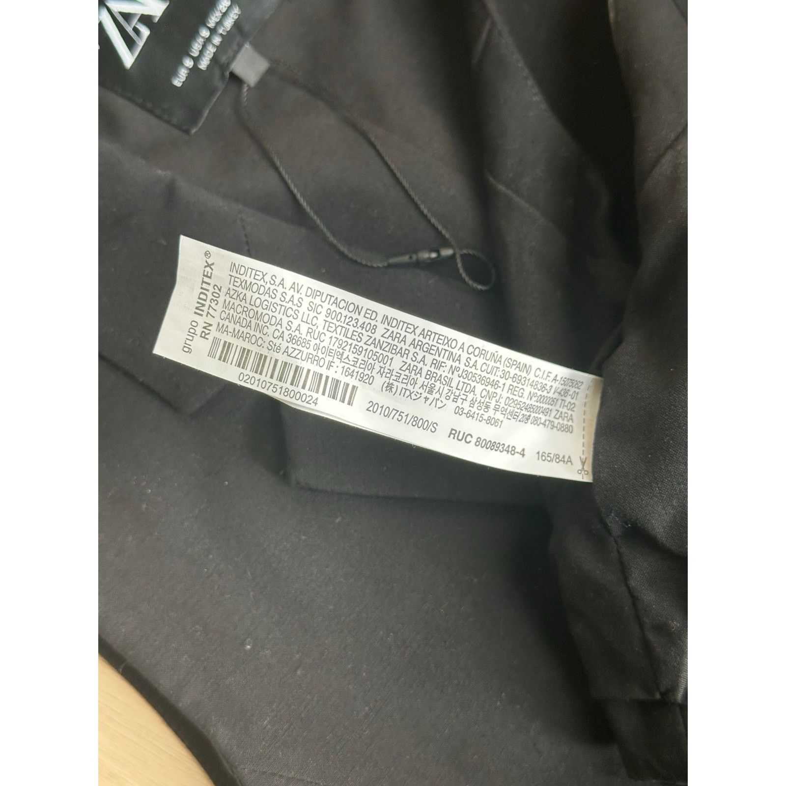 Zara Zara Black Vest - Size S - Mint Size S / US 4 / IT 40 - 7 Thumbnail