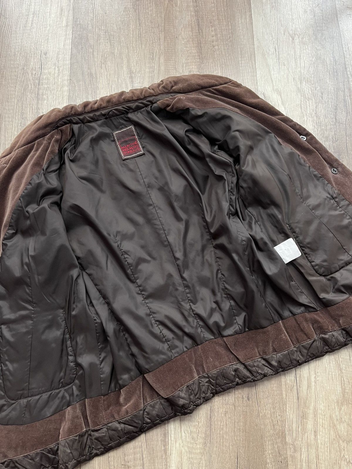 Japanese Brand × Marithe + Francois Girbaud × Vintage Vintage Marithe Francois Girbaud Anant-Garde Brown Jacket Size M / US 6-8 / IT 42-44 - 12 Thumbnail