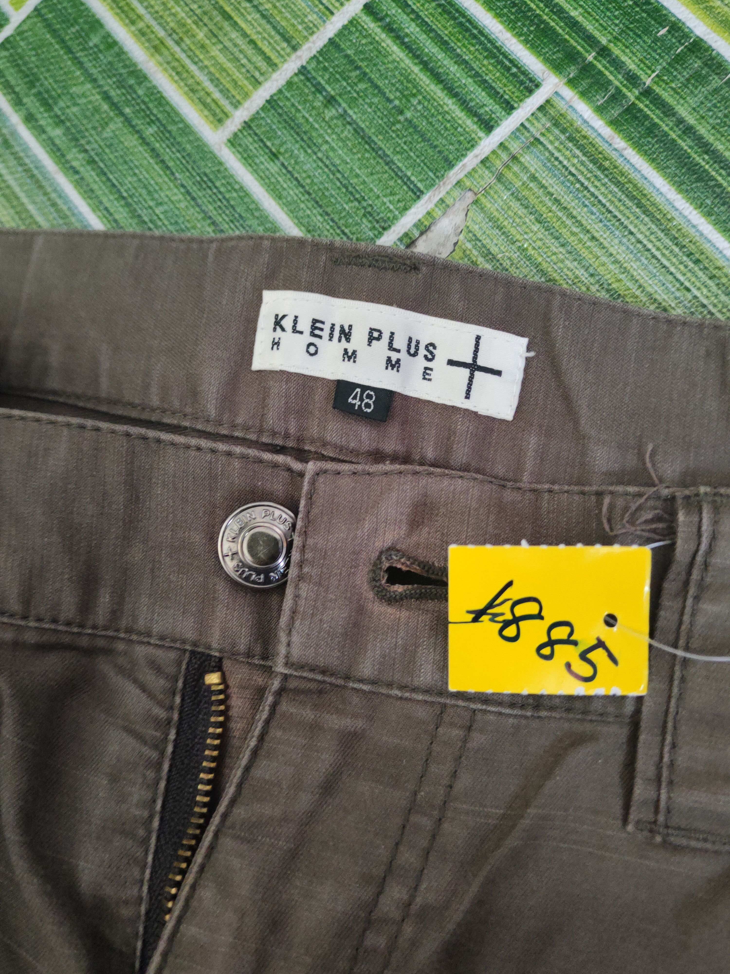 Japanese Brand DL Klein Plus Homme Brown Multipocket Cargo Pants #1885 Size US 32 / EU 48 - 14 Thumbnail