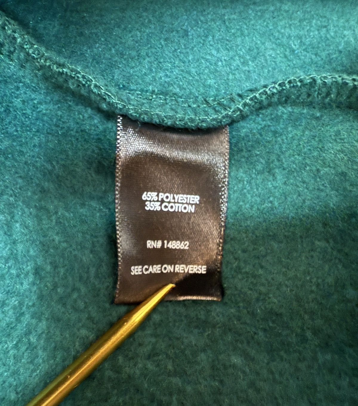 Torrid Torrid Botanical Green Dble Breast Lined Pea Coat Jacket Size XXL / US 16-18 / IT 52-54 - 3 Thumbnail