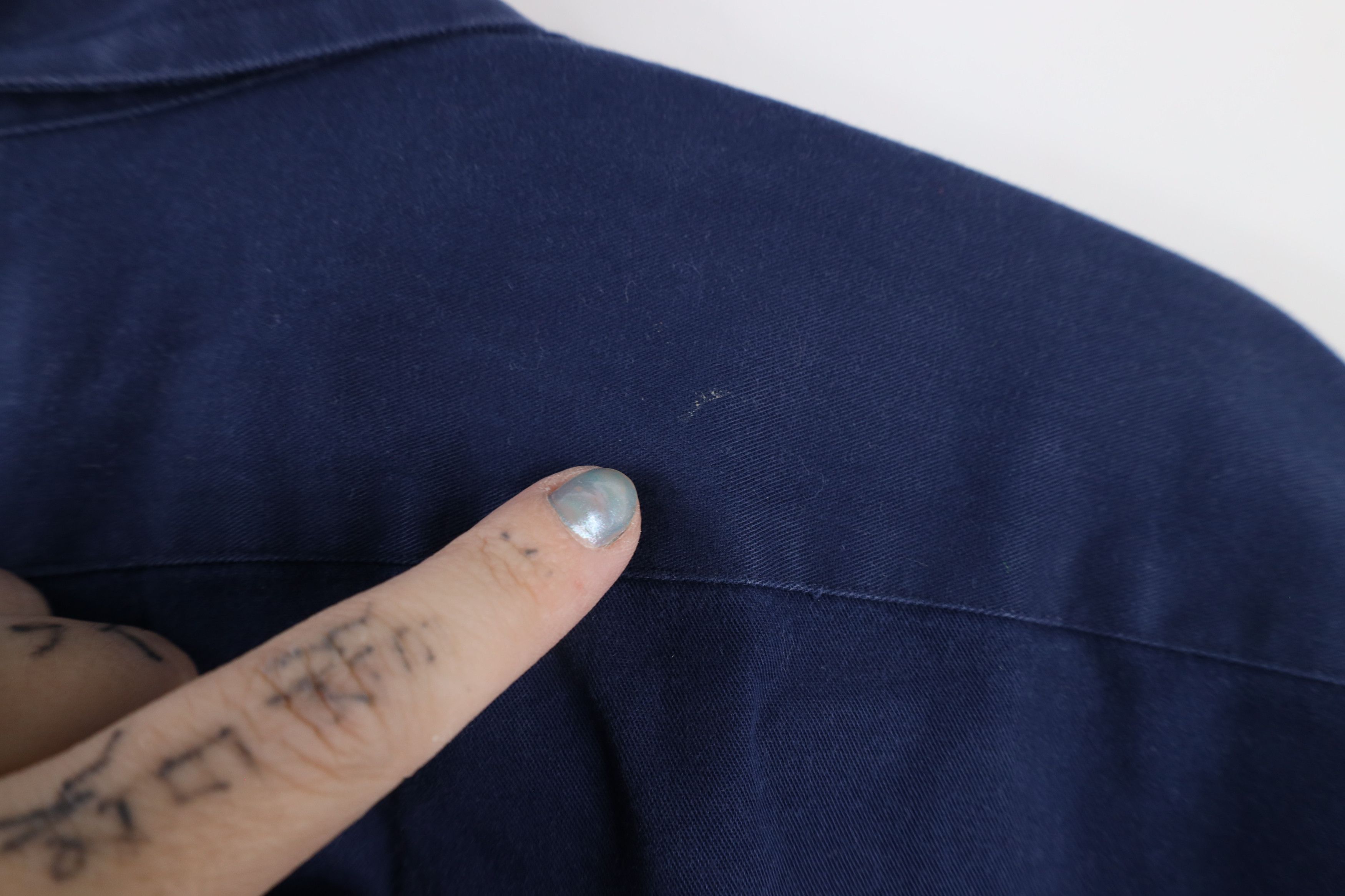 Ralph Lauren × Vintage Vintage 90s Ralph Lauren Collared Button Down Shirt Blue Size US XXL / EU 58 / 5 - 9 Thumbnail