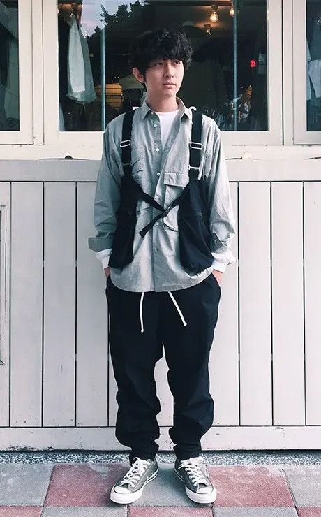 Beams Plus SS19 BEAMS 3D multi pocket cargo shirt tactical oversized Size US L / EU 52-54 / 3 - 2 Thumbnail